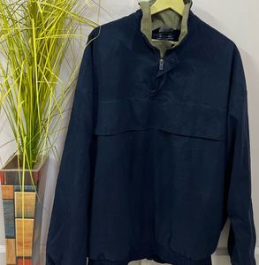 Vintage Navy Pullover Jacket