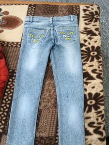 Light Wash Denim Jeans