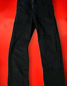 Black Denim Jeans Men/Woman