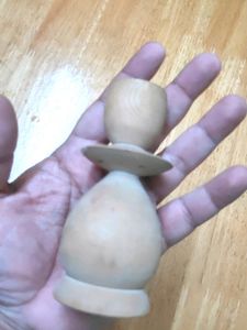 give Offer vintage wooden candlestand