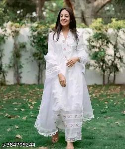 Kurta Set With Pant &amp; Dupatta Se