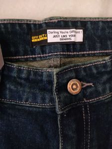 Off Duty Cosmic Blue Straight Fit Denim Jeans