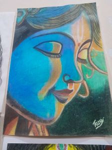 Krishna Ji Drawing