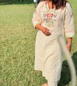 Embroidered Kurta Set