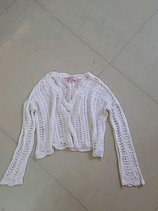 Thrifted Crochet/knit Top