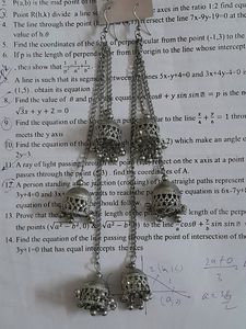 Desi Pinterest Silver Chain Jhumki