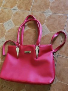 A Beautiful Tomoto Red Hand Bag