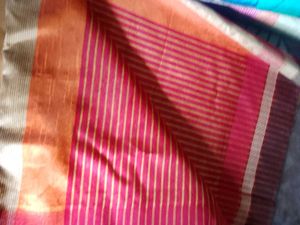 Jute Saree With Blouse
