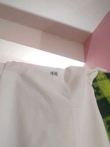 H&amp;M White Polo Shirt