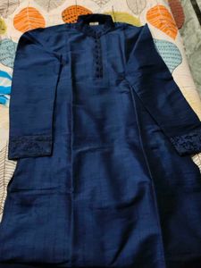 Navy Blue Kurta