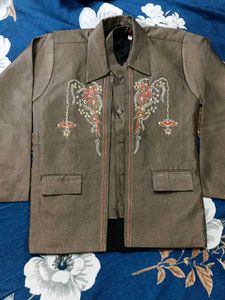 Vintage Embroidered Suit