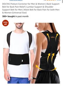 Posture corrector 🏋️‍♀️💪✨back support
