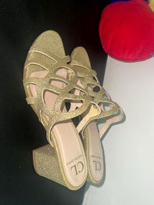Carlton London Gold Heels