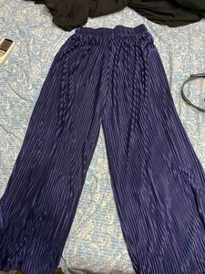 Pleated Wide Leg Pants