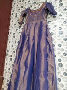 New Boutique Made Maggam Work Long Frock