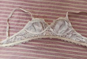 White Lace Bra
