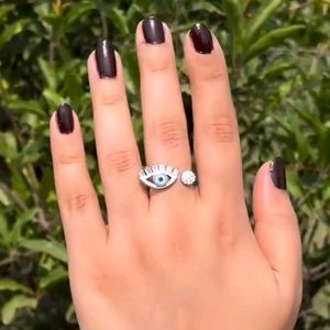 Evil Eye 925 Ring Imported