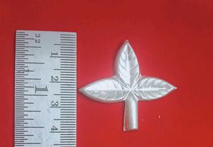 Pure Silver Belpatra Leaves For Puja