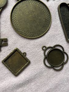 Vintage Unique Bezels for Resin Art