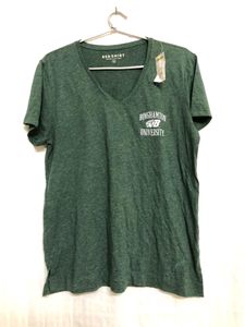 Red Shirt Cotton Green T Shir