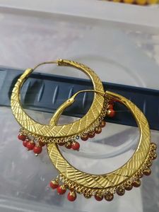 Gold Plated Hoop Earrings