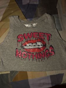 Graphic Crop Top
