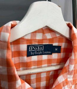 @poloralphlauren gingham plald Cuban collarshirt