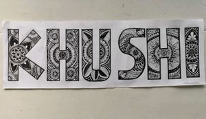Name Mandala Art