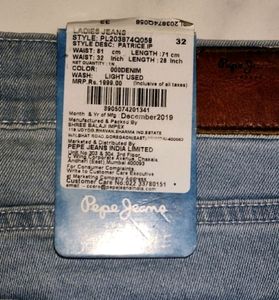 Pepe Jeans New With Tag