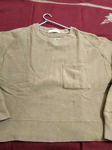 baggey style pure wool sweater