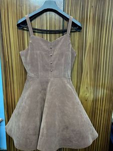 Brown Skater Dress