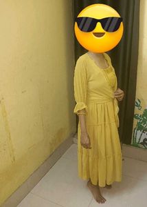 Maxi Dress With Shrug