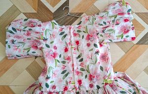 Premium Floral Girls Party Dress | Designer Style