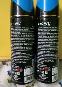 Prowl Aqua Perfume Spray (pack of 2)