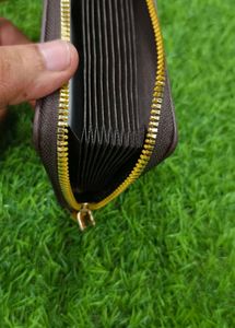 Brown Accordian Card Holder