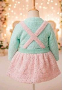 Adorable Pink Fuzzy Skirt