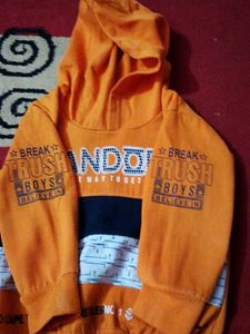 Orange Pandora Hoodie