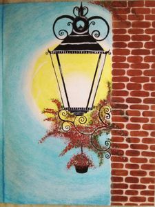 2 Lamps Original Artwork