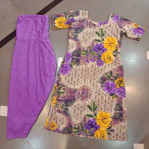 Floral KURTA SET