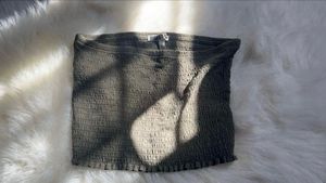 Olive Green Tube Top