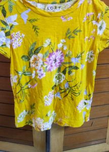 LOFT Floral Print Tee