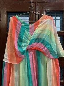 Rainbow Maxi Dress