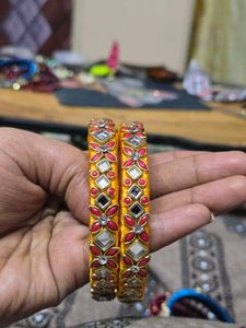 Elegant Handmade Bangle Set