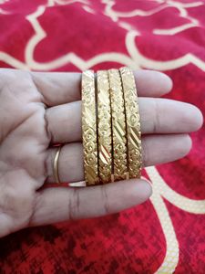 Gold Plated Bangles For Women