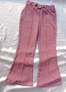 Bootcut Casual Trousers