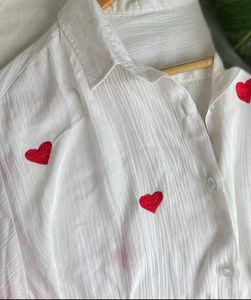 Hand Embroidered Shirt ❤️