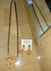 Jubilant Mangalsutra & Earring Set