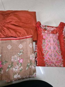 Printed Pakistani 3 Piece Set
