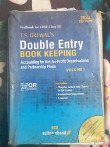 T.S. Grewal's Double Entry Book Keeping Vol 1