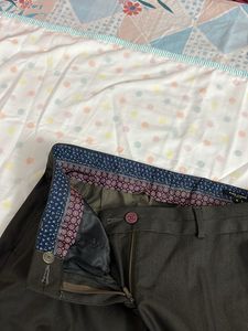 Dark Coffee Brown Unused Park Avenue Formal Pants